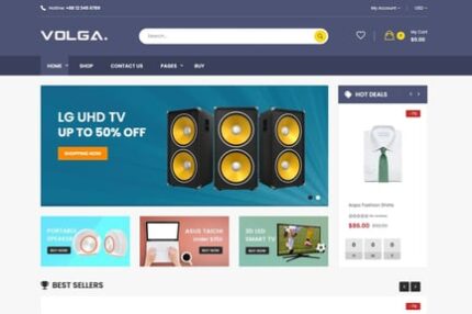 Volga - MegaShop Technology Shopify Theme