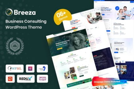 Breeza - Business Consulting WordPress Theme