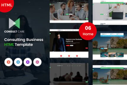 Consult Care - Consulting & Business Template