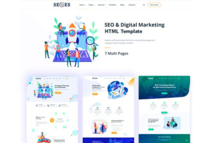 SeOes Marketing Agency HTML Template