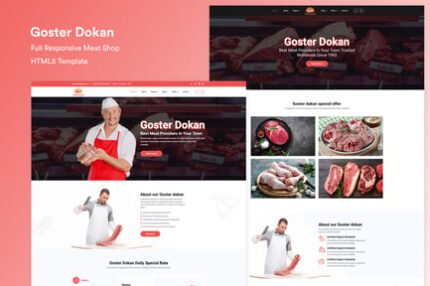 Meat Shop HTML5 Template