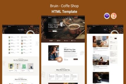 Bruin - Coffe Shop HTML Template