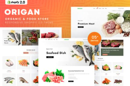 Origan - Organic & Food Store Shopify 2.0 Theme