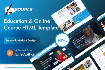 Edupls - Education & Online Course HTML Template