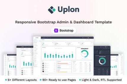 Uplon - Admin & Dashboard Template