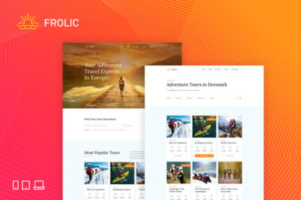 FROLIC - HTML Template for Tour Operators & Travel