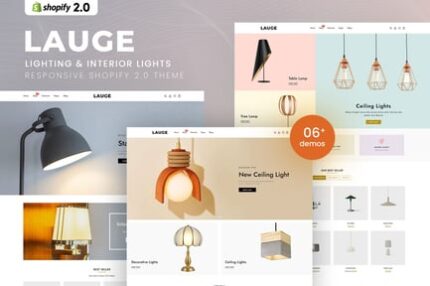 Lauge - Interior Lights Shopify 2.0 Theme