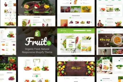 Fruit Shop - Organic Food, Natural Shopify Theme