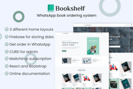 Bookshelf - WhatsApp book ordering system