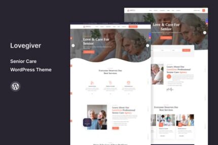 Lovegiver - Senior Care WordPress Theme + RTL