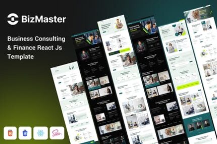 BizMaster - Business Consulting & Finance React Js