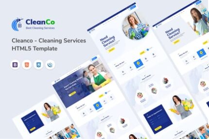 Cleanco - Cleaning Services HTML5 Template