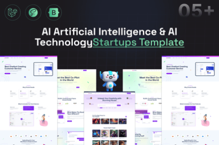 AI Doodle – Laravel 11 AI Technology Template