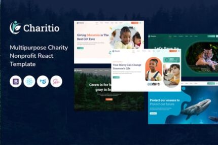 Charitio - Multipurpose Charity React Template