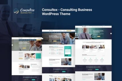 Consultox - Consulting Business WordPress Theme