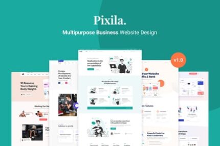 Pixila - Creative Multipurpose HTML Template