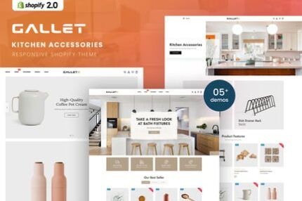 Gallet - Kitchen Accessories Shopify Theme