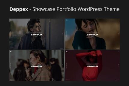 Deppex - Showcase Portfolio WordPress Theme