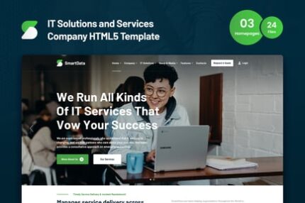 Smartdata - IT Solutions & Services HTML5 Template