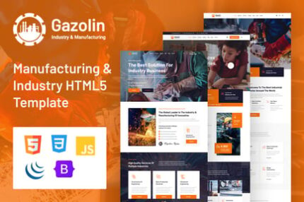 Gazolin - Industry & Manufacturing HTML Template