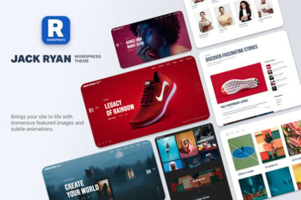 Jack Ryan - Creative Portfolio WordPress Theme