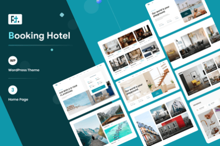 Hotel Booking WordPress Theme - HotelFT