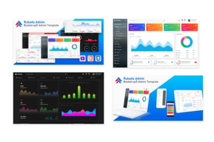 Rukada - Responsive Bootstrap 5 Admin Template