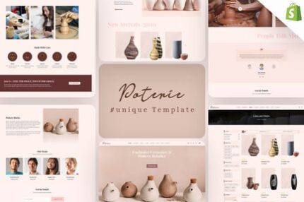 Poterie - Handmade, Ceramic Artist Shopify Theme