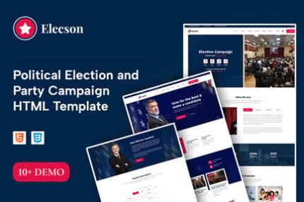 Political & Election Campaign HTML Template