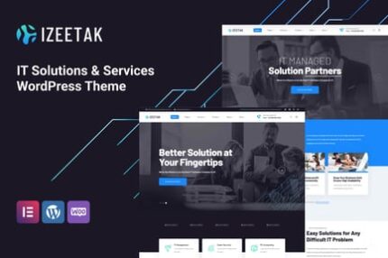 Izeetak – IT Solutions & Services WordPress Theme