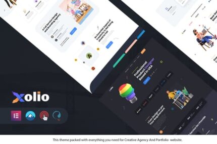 Xolio - Creative Agency & Portfolio WordPress Them