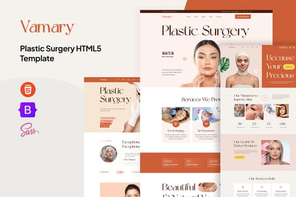 Vamary - Plastic Surgery HTML5 Template