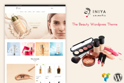 Iniya - Beauty Cosmetic WordPress Theme