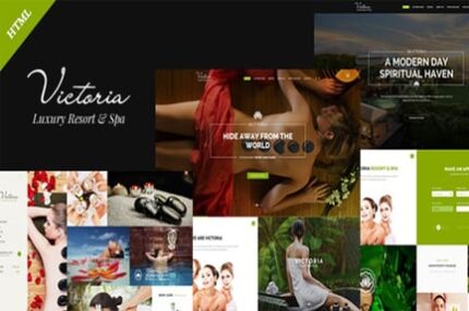 Victoria - Spa Beauty & Resort Template