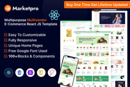 MarketPro - eCommerce Multivendor React JS