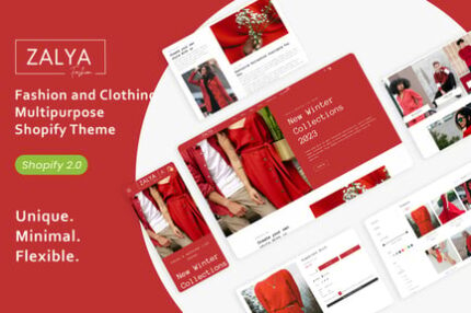 Zalya - Clothing and Fashion Shopify Theme