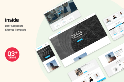 Inside - Best Corporate Startup Template