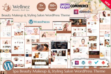 Wellnez – Beauty Spa Wellness WordPress Theme