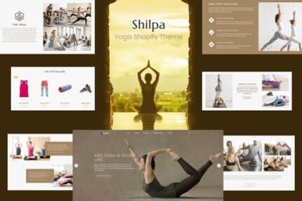 Shilpa - Yoga Store & Fitness Shopify Theme