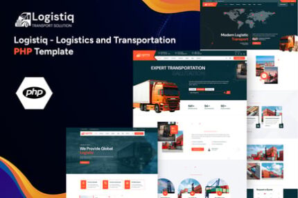 Logistiq - Logistics, Transportation PHP Template