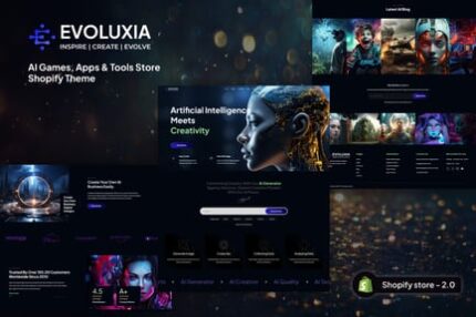 Evoluxia - AI Store Shopify Theme