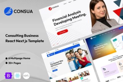 Consua - Corporate Business Next js Template