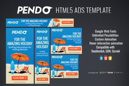 Pendo HTML5 Ads Template