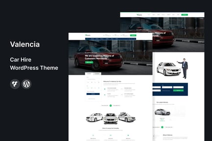 Valencia - Car Hire WordPress Theme