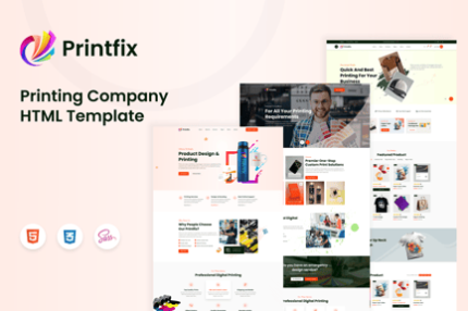 Printfix - Printing Services Company HTML5