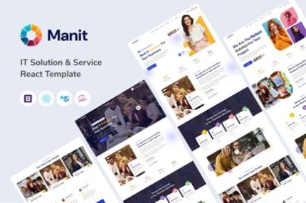 Manit - IT Solutions & Technology React Template