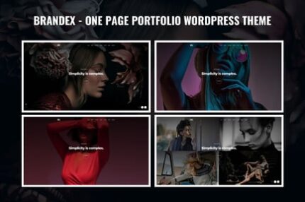 Brandex - One Page Portfolio WordPress Theme