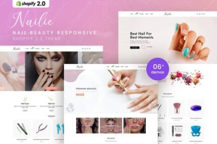 Nailie - Nail Beauty Responsive Shopify 2.0 Theme