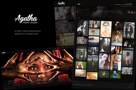 Agatha - Photography Portfolio Website Template