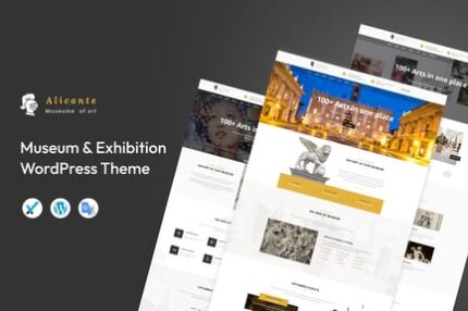 Alicante - Museum & Exhibition WordPress Theme